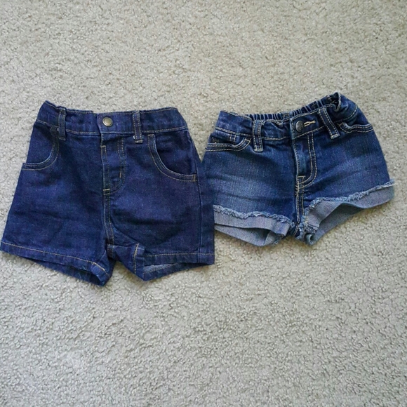 baby girl jean shorts